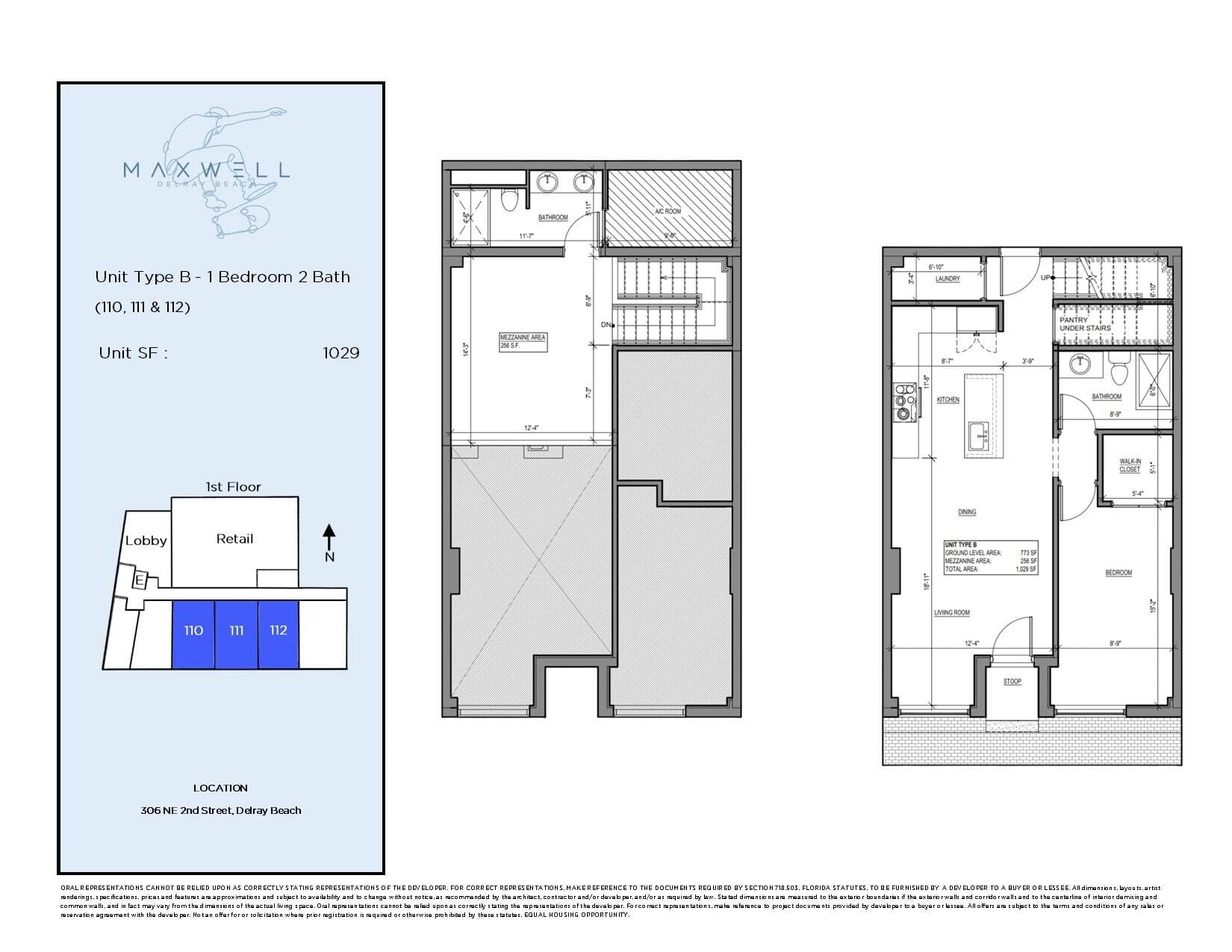 306 NE 2nd Street Loft Units #(110, 111 & 112), Delray Beach, FL 33483 — photo 8 of 17