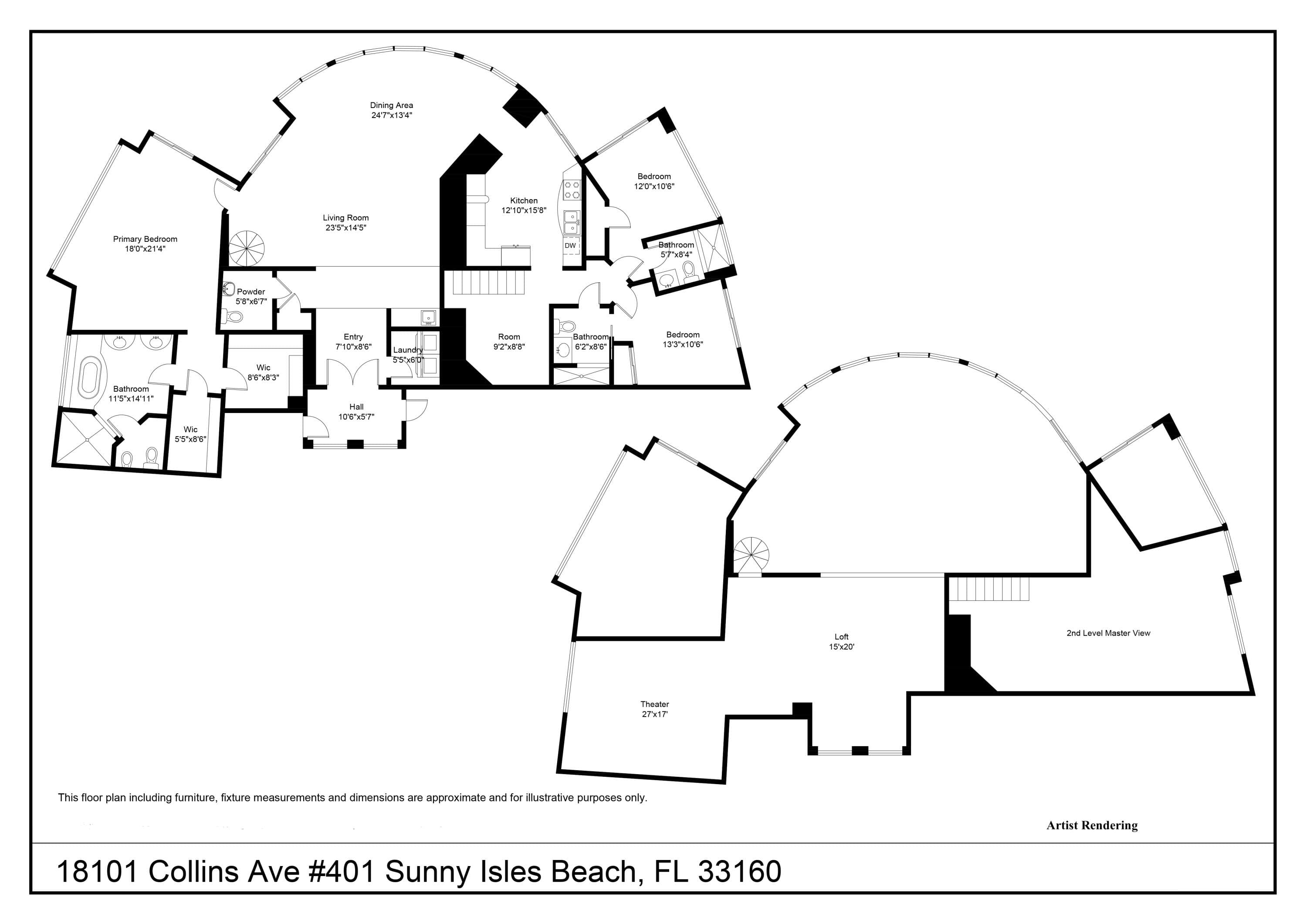 18101 Collins Avenue 401, Sunny Isles Beach, FL 33160 — photo 41 of 79