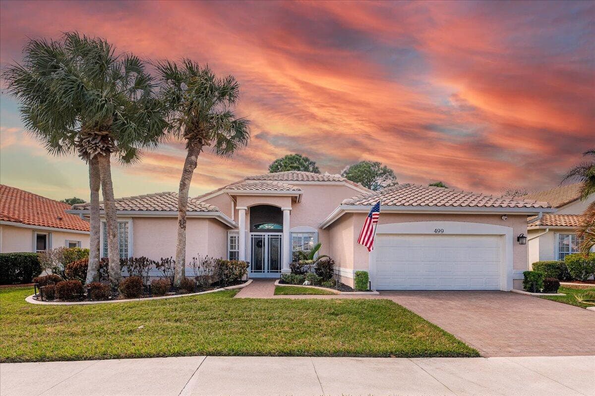 499 NW Blue Lake Drive, Port St. Lucie, FL 34986 — photo 1 of 44