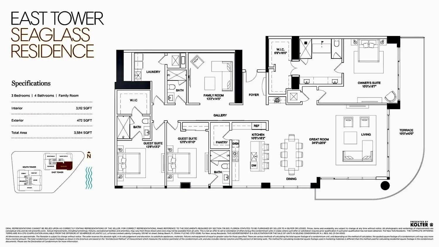 151 N Seabreeze Boulevard E-501, Fort Lauderdale, FL 33304 — photo 114 of 115