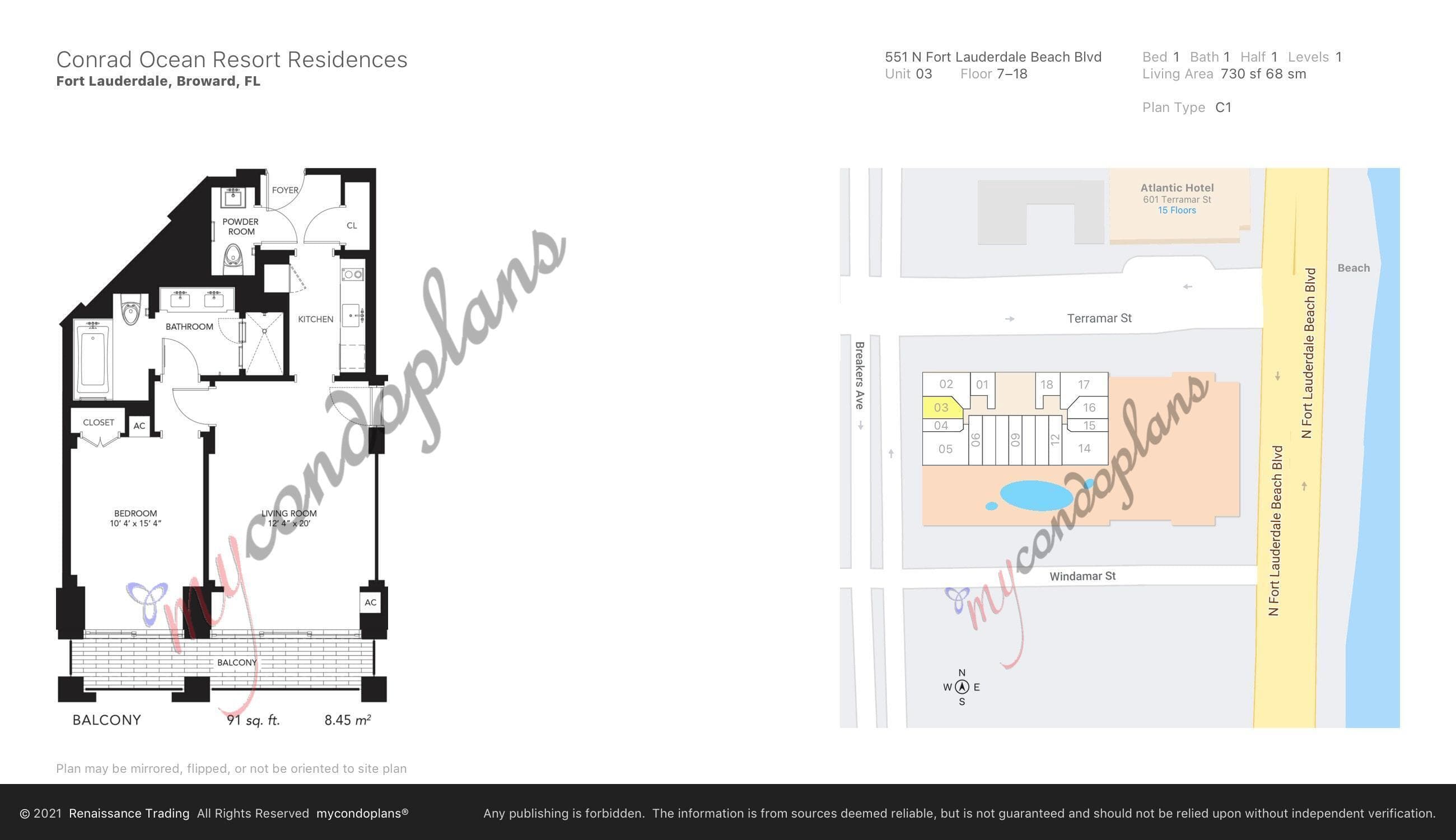 551 N Fort Lauderdale Beach Boulevard H803, Fort Lauderdale, FL 33304 — photo 21 of 21