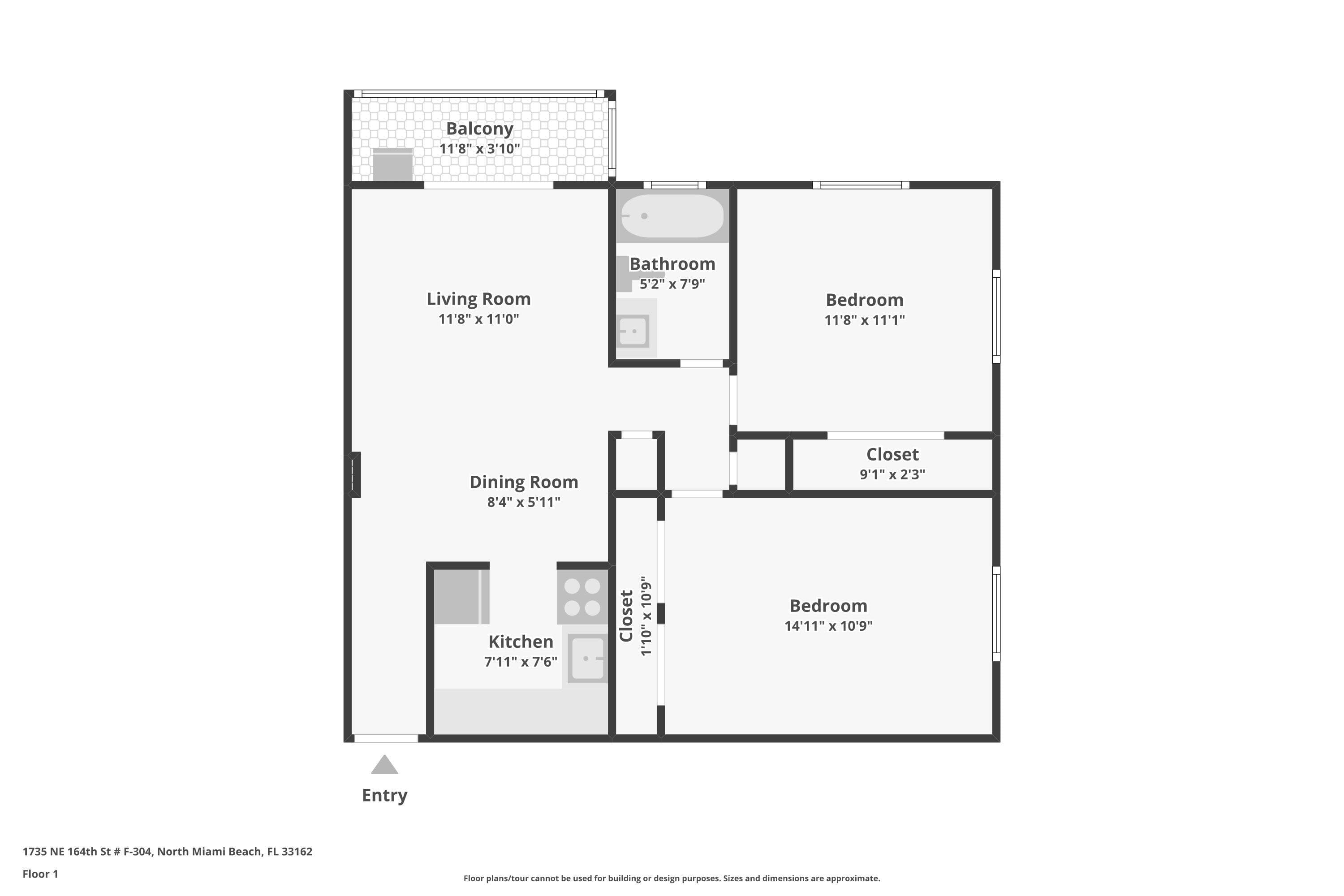 1735 NE 164th Street F-304, North Miami Beach, FL 33162 — photo 24 of 24