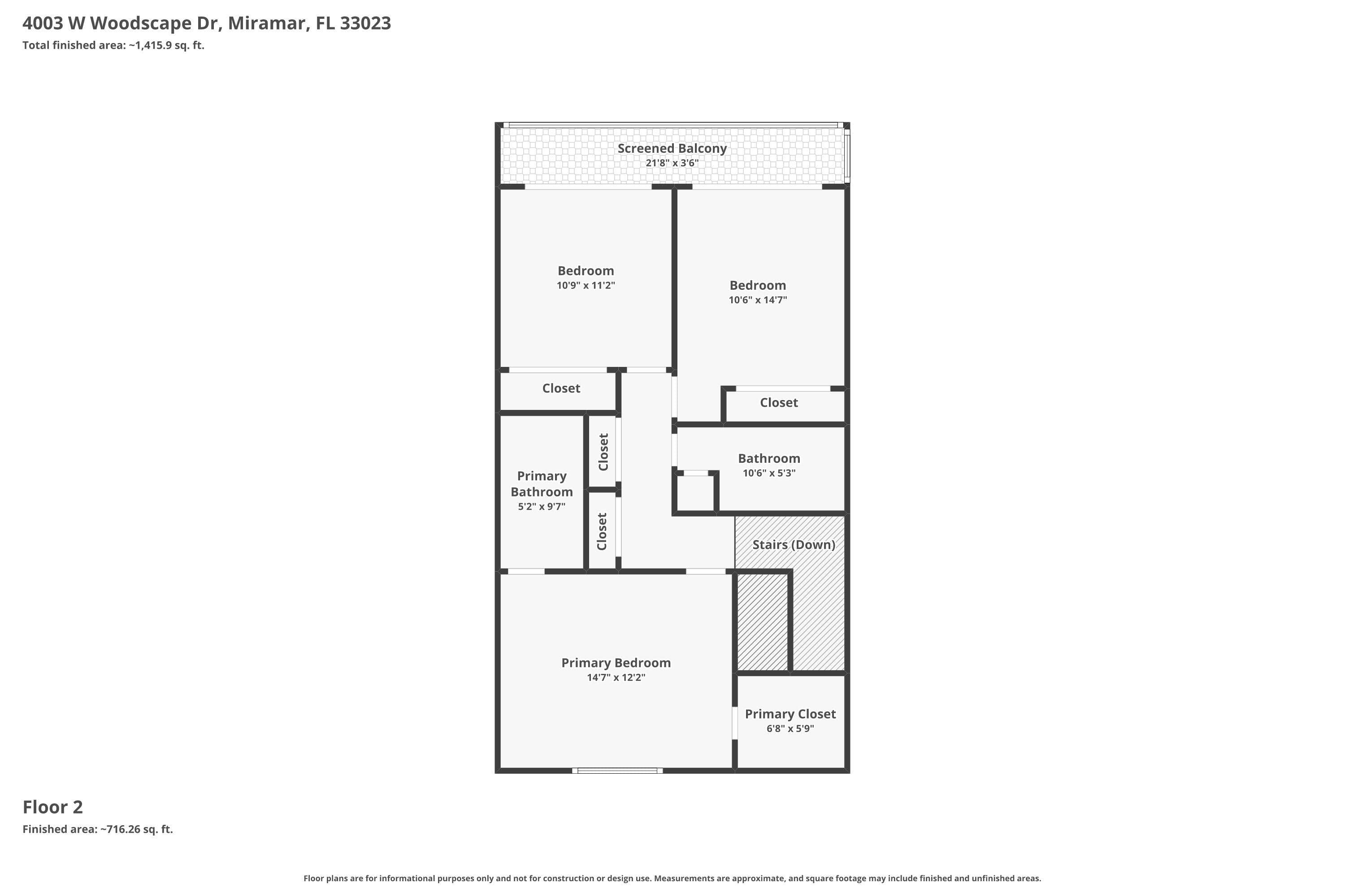 4003 W Woodscape Drive 2-k, Miramar, FL 33023 — photo 59 of 60
