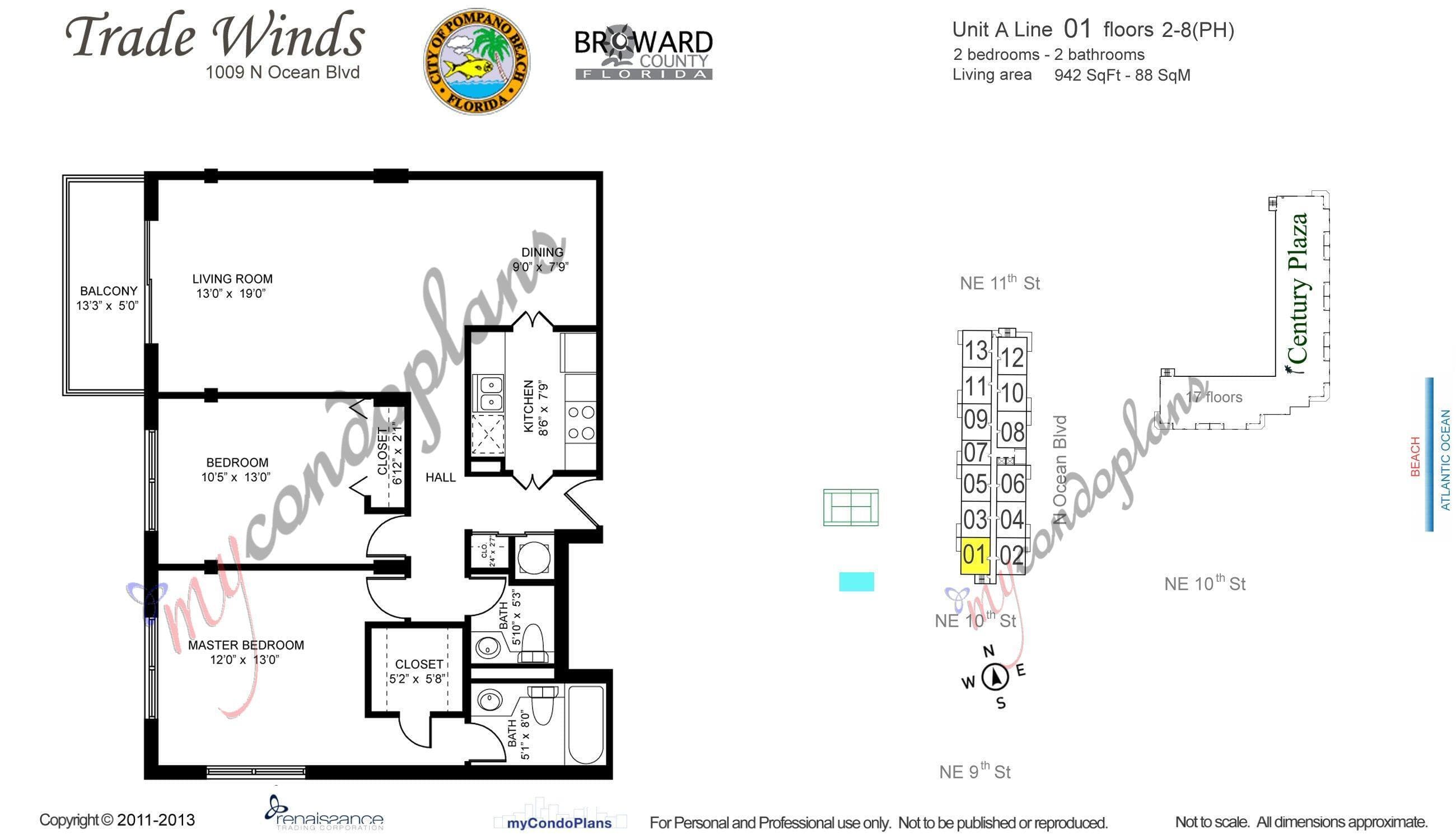 1009 N Ocean Boulevard N 401, Pompano Beach, FL 33062 — photo 25 of 42