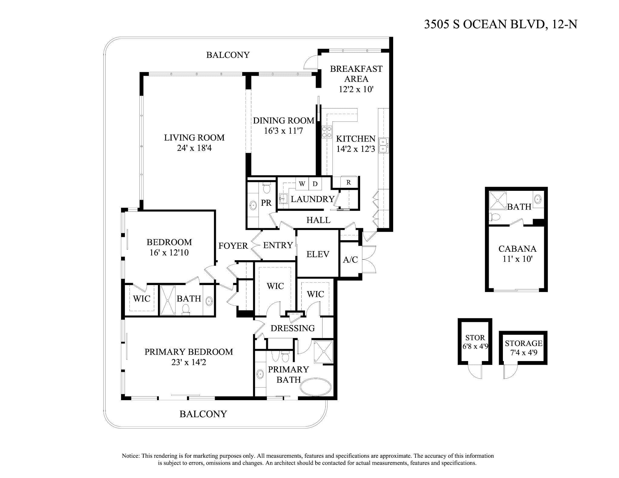 3505 S Ocean Boulevard 12n, Highland Beach, FL 33487 — photo 59 of 59