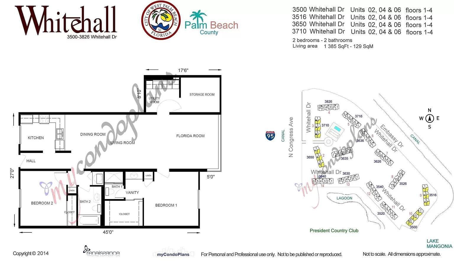 3636 Whitehall Drive 402, West Palm Beach, FL 33401 — photo 23 of 41