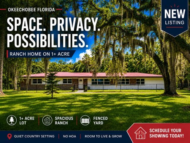 409 SW 15th Street, Okeechobee, FL 34974 — photo 1 of 14