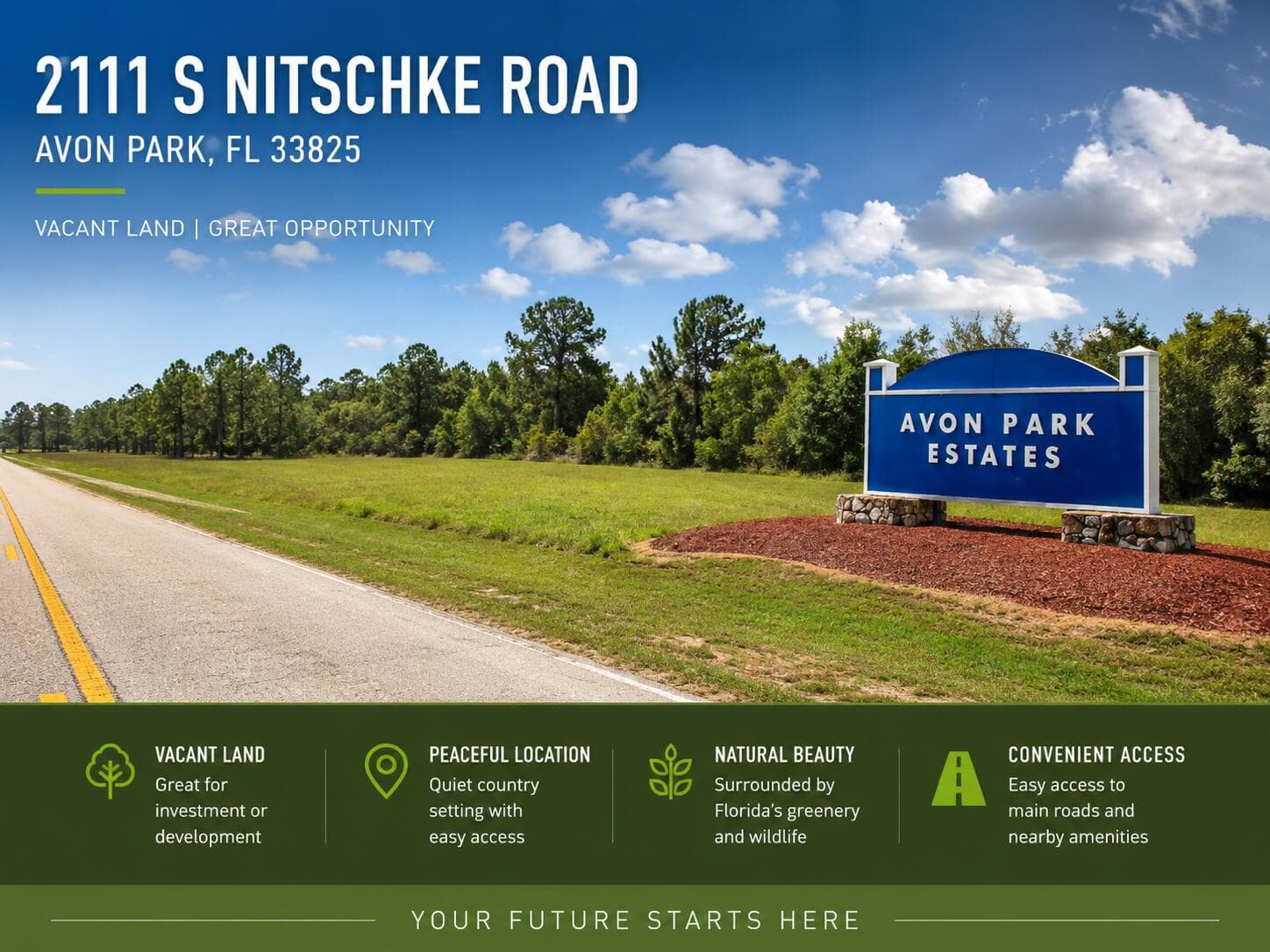 2111 S Nitschke Road, Avon Park, FL 33825 — photo