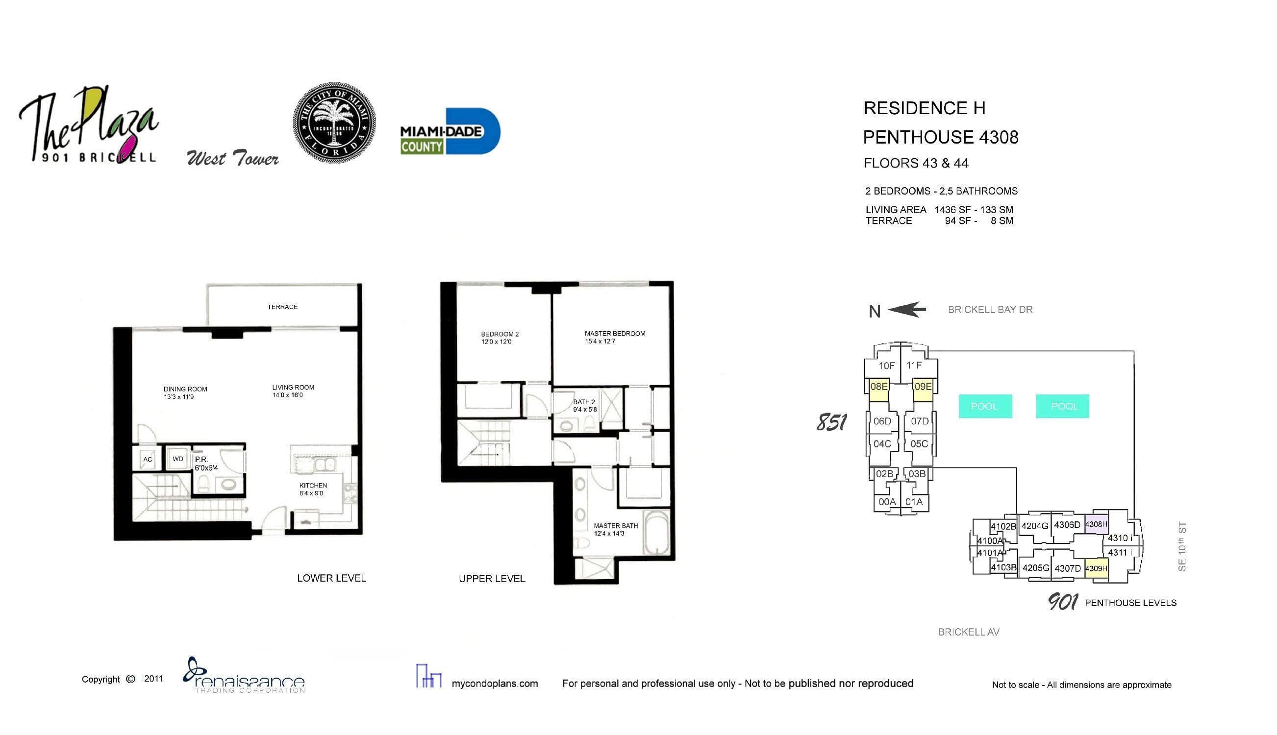 951 Brickell Avenue 4308, Miami, FL 33131 — photo 23 of 42