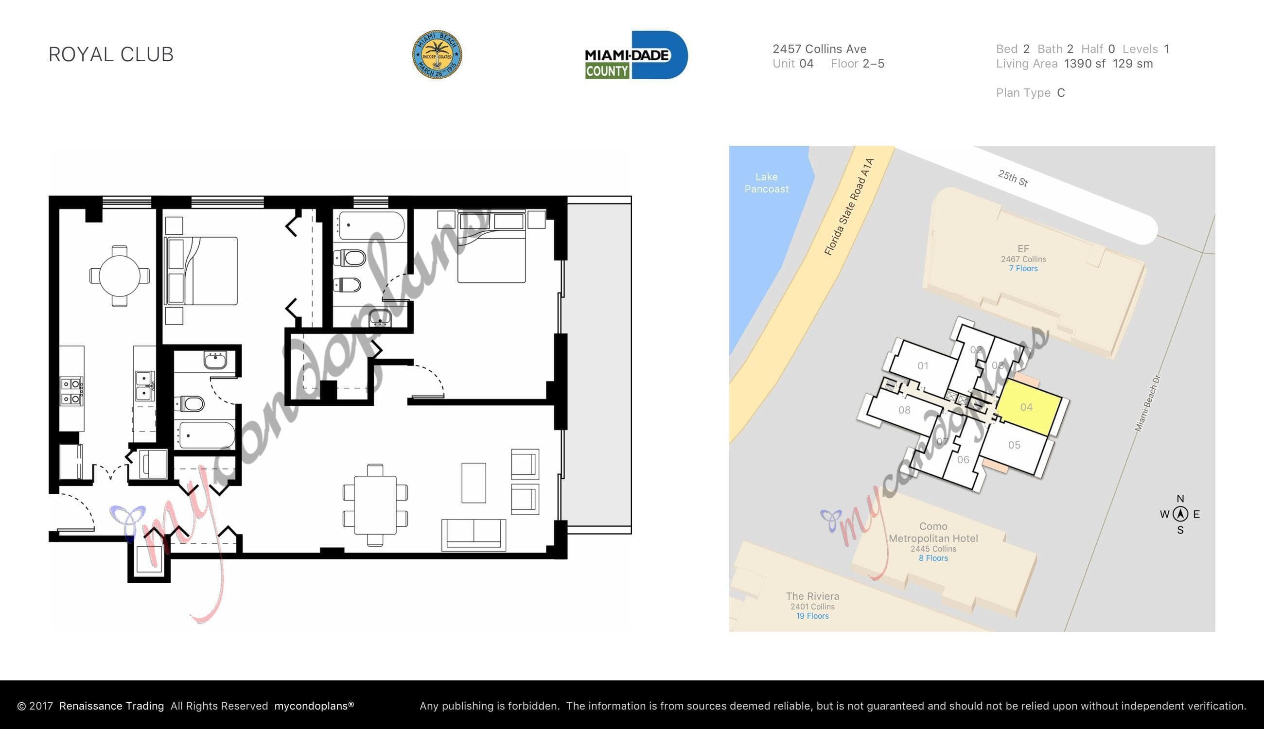 2457 Collins Avenue 504, Miami Beach, FL 33140 — photo 12 of 16