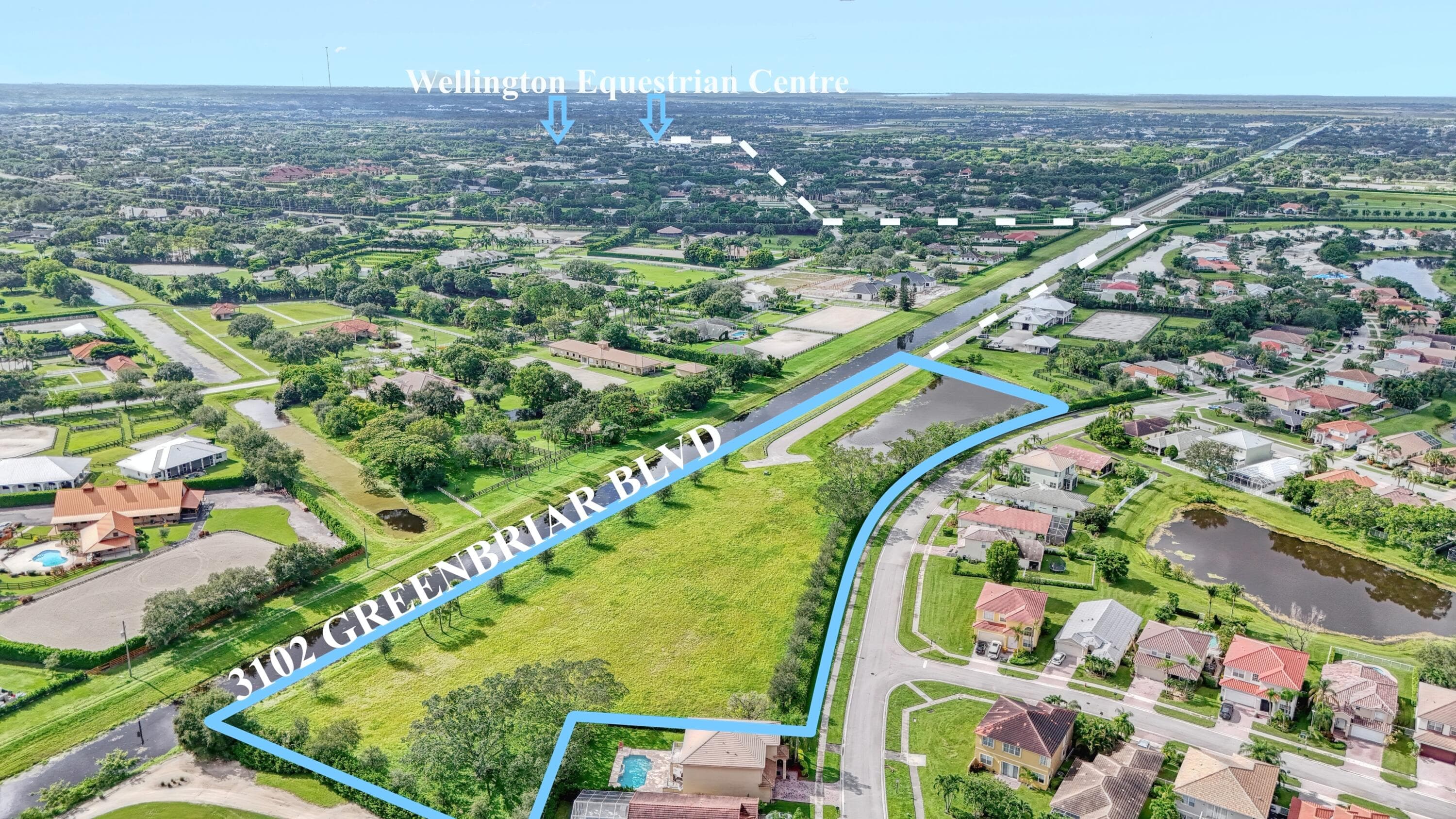 3102 Greenbriar Boulevard, Wellington, FL 33414 — photo 1 of 9