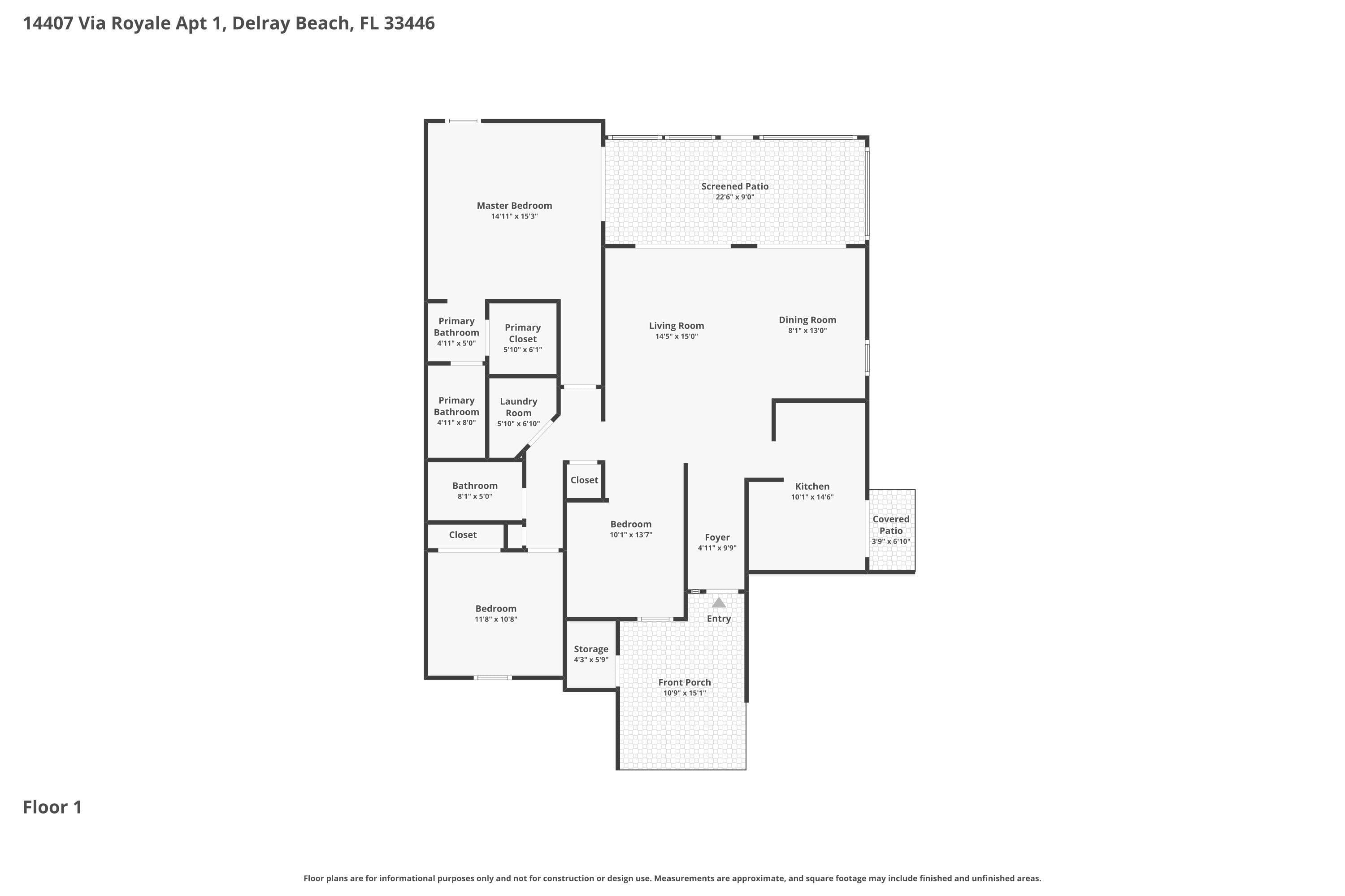14407 Via Royale 1, Delray Beach, FL 33446 — photo 23 of 47